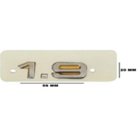 Resim 1.9 Krom Bagaj Yazısı 3a 3ad 3abs 
