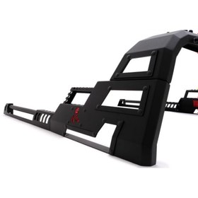Resim Toyota Hilux Roll bar - Siyah, Orijinal Sürgülü için | 2020 ve Sonrası 