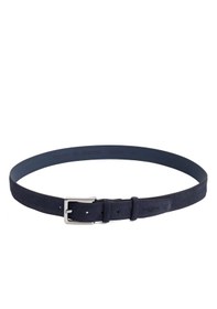 Resim Pierre Cardin Suet Deri Erkek Kemer En 3,5 Cm Pc-1009 Lacivert - Suet 