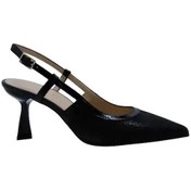 Resim Poletto Hakiki Deri Sıyah Ayakkabı Stiletto 9839 64-1133 Siyah 