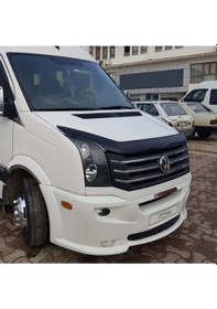 Resim Volkswagen Crafter Ön Kaput Koruma Rüzgarlığı 3Mm Akrilik Abs 