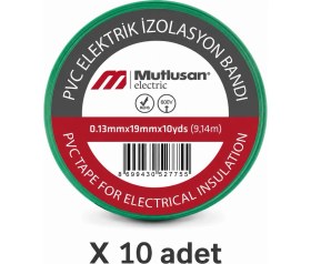 Resim Mutlusan 10 Lu Yeşil Bant 0,13x19mm 