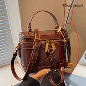 Resim Retro Kadın Çapraz Çanta, Mini Çanta Tipi, Şık Kahverengi El Çantası, Ayarlanabilir Omuz Askısı, Fermuarlı Kapatma, Altın Donanım, İşe, Randevuya ve Davetlere Uygun, Pandantif Yok, Zarif Kadın Çantası, Vintage Çanta, Seyahat Çantası, Markalı Yüksek Kalite Kadın Çantası, Günlük Kullanım, Pürüzsüz Fermuarlı, Küçük El Çantası, Gezginler ve Partiler İçin 