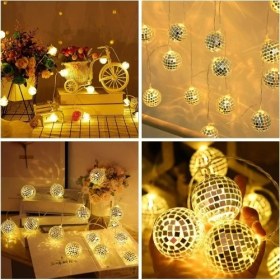 Resim 2m 10 LED Disko Toplu LED Gün Işığı 