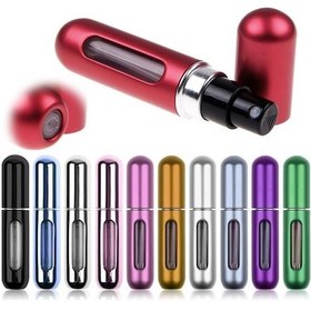 Resim 4 Ml Parfüm Şişesinden Çanta Içi Mini Doldurulabilir Seyahat Cep Yedek Parfüm Şişesi 5 Adet 