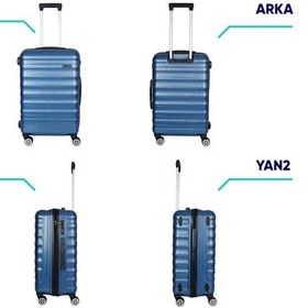 Resim Vegmann Delphin Mavi Orta Boy Valiz Mavi 