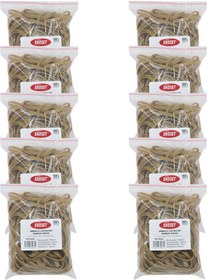 Resim Ekoset 180x6mm Geniş Kauçuk Paket Ambalaj Kasa Lastiği 1.000 Adet 