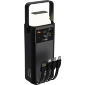 Resim ACL Pw-112 22.5w Outdoor Hızlı Şarj Powerbank Siyah – 30.000mah Kapasite, Çoklu Usb Çıkış, Dahili Ka 