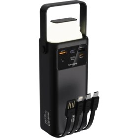 Resim ACL Pw-112 22.5w Outdoor Hızlı Şarj Powerbank Siyah – 30.000mah Kapasite, Çoklu Usb Çıkış, Dahili Ka 