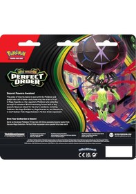 Resim Pokemon Orjinal Lisanslı Tcg Mega Evolution Perfect Order 3 Paket Blister Chikorita Promo 31 Kart 