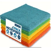 Resim ALİNA HOME 4 Lü mikrofiber temizlik bezi 