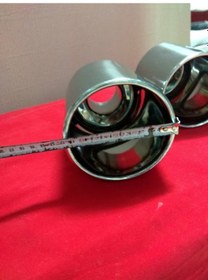 Resim Büyük Başlık Egzoz Ucu Paslanmaz Krom 120 Lik 