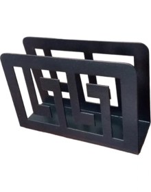 Resim Ardini Peçetelik Motif Mat Siyah 