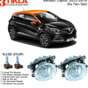 Resim Renault Captur 2013-2019 Beyaz Ampül Sis Farı Seti Renault Captur 2013-2019 Beyaz Ampül Sis Farı Seti