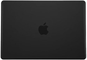 Resim Apple Macbook Pro 14inç M3/M4/Max A3112 A3185 A3401 A2918 A1992 ile uyumlu Kılıf Kristal Ön Arka Şeffaf Kapak Siyah 