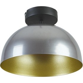 Resim Neo Modern Tasarım Cafe Mutfak Metal Gri Içi Gold Plafonyer Tekli Avize Diğer 