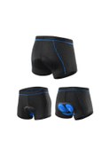 Resim Youtek Erkek Bisiklet Şortu Polyester 3d Jel Yastıklı Soluklastırıcı Şok Emici Outdoor Spor Mavi Beden L Mavi 
