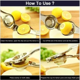 Resim Paslanmaz Çelik Limon Sıkacağı Nemere 