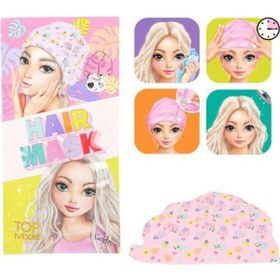 Resim Top Model Saç Maskesi Pembe Açık Pembe 