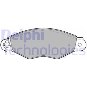 Resim Delphı Lp1610 Ön Fren Balatası Renault Kangoo 97 Clıo Symbol I 98 Cıtro N Xsara 97 02 Peugeot 306 96 01 7701208142-7701205513-4252.05 