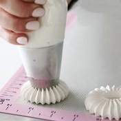 Resim 1 adet Büyük Paslanmaz Çelik Pasta Süsleme Ucu - Frosting, Cupcake, Kurabiye için Rus Dondurma Ucu - Temel Pişirme Araçları ve Mutfak Gereçleri 
