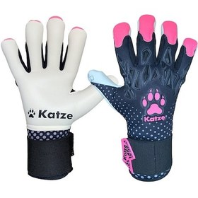 Resim Katze Eagle Kaleci Eldiveni Siyah Pembe Siyah - Pembe 