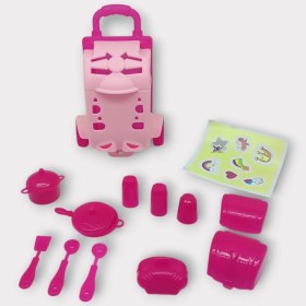 Resim Pazarcan Sürpriz Oyuncak Pazar Arabası - 10 Parça - 02104 