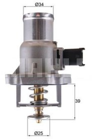 Resim Mahle TERMOSTAT VECTRA C ASTRA H ASTRA G MERIVA A MERIVA B Z16XEP 