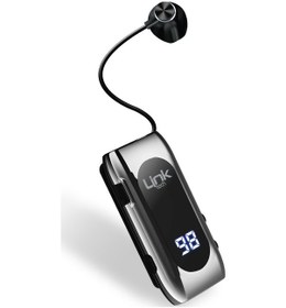 Resim Linktech V80 Pro Bluetooth Kulaklık Ekranlı Makaralı Titreşimli 