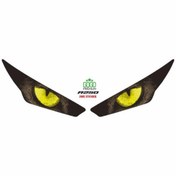 Resim Genel Markalar RKS R250 2023 UYUMLU FAR STİCKER SARI GÖZ 