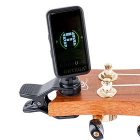 Resim Ortega OET-BK Chromatic Clip Tuner (Siyah) 