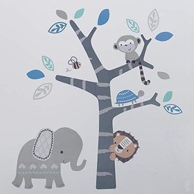 Resim Bedtime Originals Orman Eğlenceli Duvar Çıkartmaları 