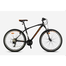 Resim Kron Xc75 27,5 V-fren 18cm Kadro Siyah-turuncu-bej Bisiklet Siyah - Turuncu 