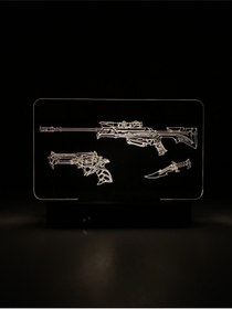 Resim PETRADESIGN Yağmacı Operatör Seti Fps Oyuncu Masa Lambası 