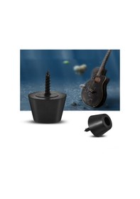 Resim Symbee Gitar Hoparlörü Gömlek Ayakları, Kauçuk Malzeme, Titreşimi Azaltır, 30x20mm, 8 Adet 5 