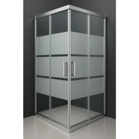 Resim Durul Duşakabin Kare Kumlama Box Desen 5mm H:190CM 