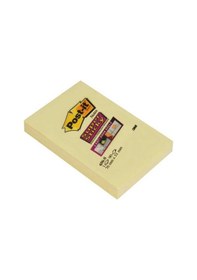Resim Post-it Super Sticky Yapışkanlı Not Kağıdı 51x76mm 90 Yaprak Sarı 