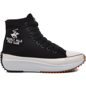 Resim PO-30100 Siyah Unisex Hi Sneaker 