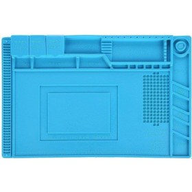 Resim Beb160 45X30Cm Manyetik Silikon Ped Vida Tutucu Isıya Dayanıklı 