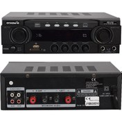 Resim Osawa HD-510 2X50 Watt 220V/12V Giriş Usb-Sd -Bt-Uk Trafosuz 2 Mik. Girişli Stereo Anfi 