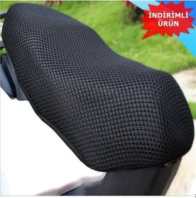 Resim Küba Cr1 Motosiklet Sele Koltuk Kılıfı Çift Katlı File 3D 