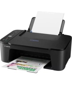 Resim Canon Pıxma E3440 Çok Fonksiyonlu Yazıcı 1 Kartuş ile 10 Sayfa Giriş Siyah Renkli Baskı 