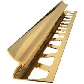 Resim 12 mm Alm. Parlak Sarı Seramik Iç Köşe Profili 