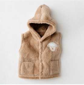 Resim Andywawa Bebek Yelek Ac26163 Bej 