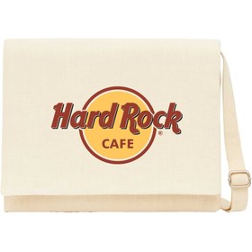 Resim Hard Rock Cafe Krem Kanvas Postacı Çantası - Krem 