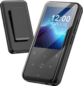 Resim 64GB MP3 Çalar Bluetooth, 2.4 İnç Ekran, Klipsli Tasarım, 500mAh Pil 