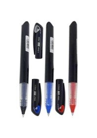 Resim Siyah Kırmızı Mavi Pilot Kalem 3 Adet Roller Uçlu Likit Mürekkepli Johnshe 0.5 Mm Pilot Kalem Jp803 