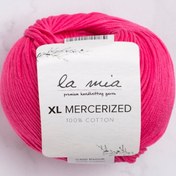 Resim La Mia XL Mercerized Fuşya El Örgü İpi - 35 - 33763 