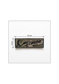 Resim Atatürk Kocatepe İsimlik - Kamuflaj Ajanda Uyumlu - 4cm X 12 Cm Haki 