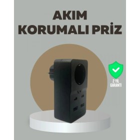 Resim Marsilyan Akıllı Akım Dengelemeli Priz 2500w 4 Usb Type C Çıkışlı 